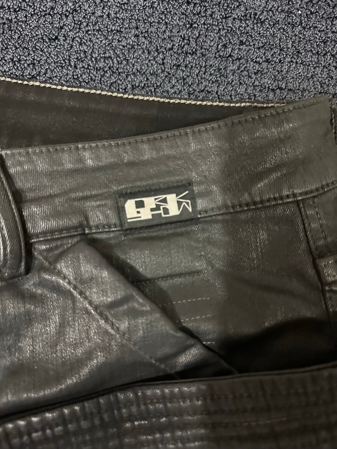 릭오웬즈 다크쉐도우 블랙왁스진 상품이미지3