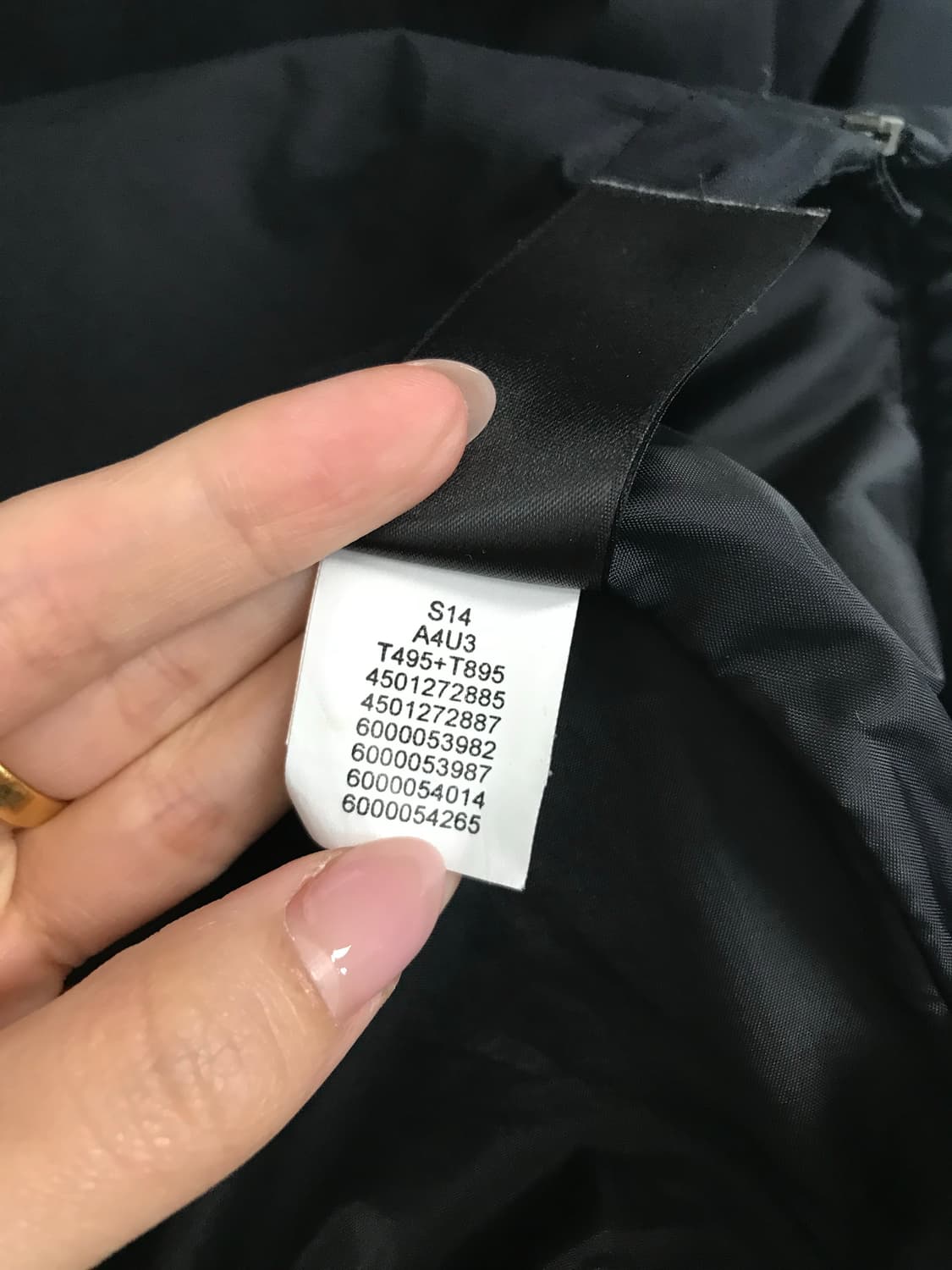 노스페이스 자수로고 블랙 바람막이 자켓 상품이미지7