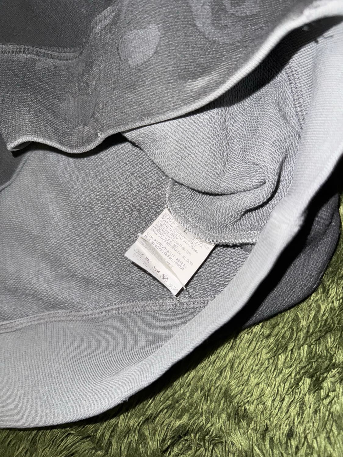 [L] Dsquared2 디스퀘어드2 빈티지 워싱 스웻셔츠 그레이 상품이미지7