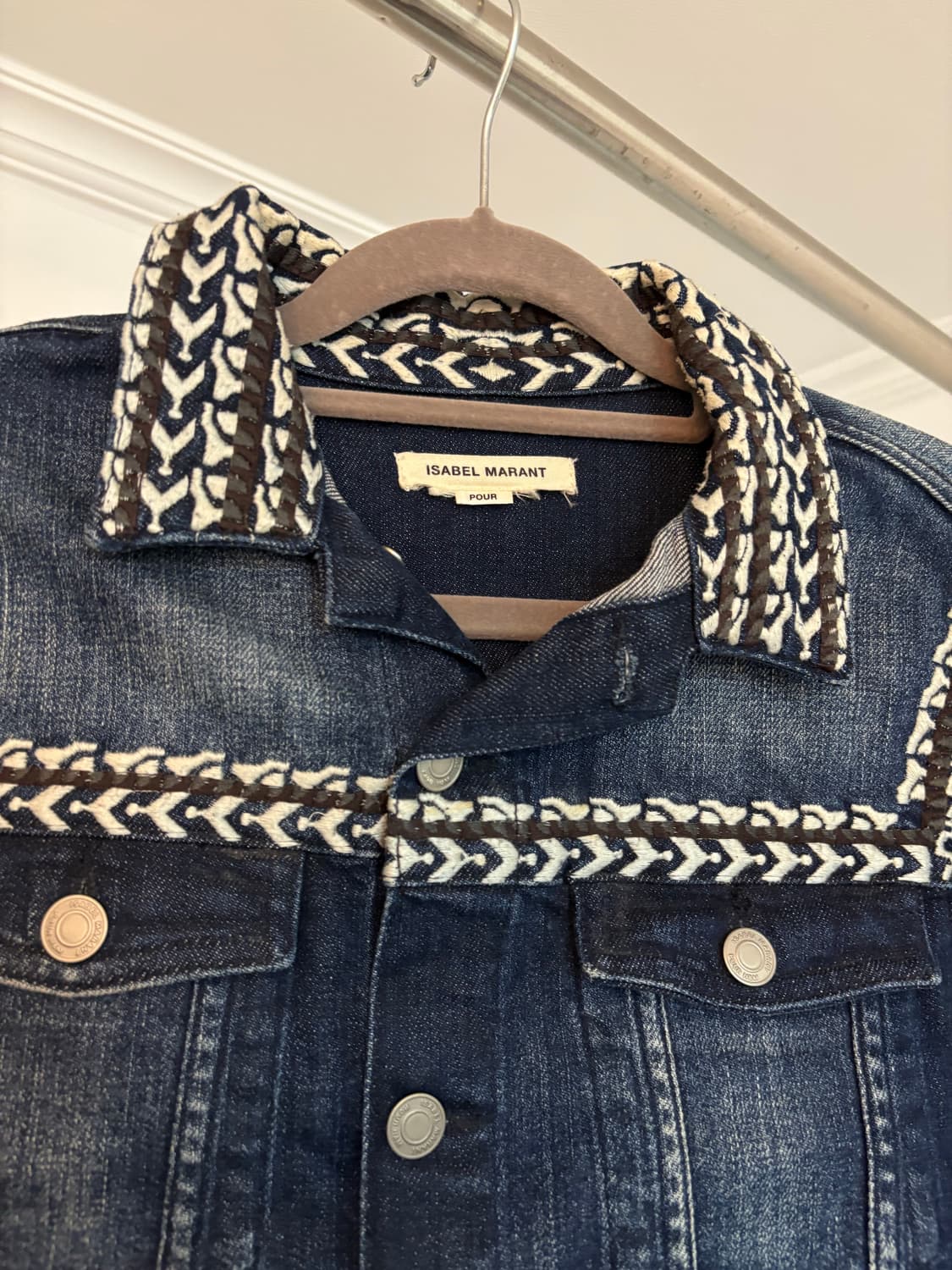 이자벨마랑 h&m 콜라보 걸스 데님자켓 상품이미지2