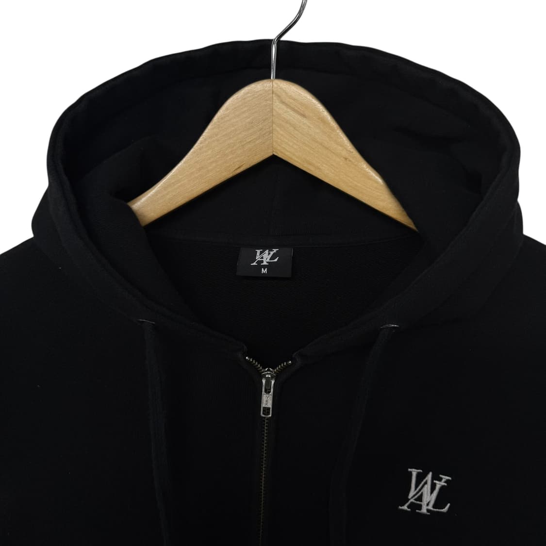 우알롱 로고 후드집업 상품이미지2