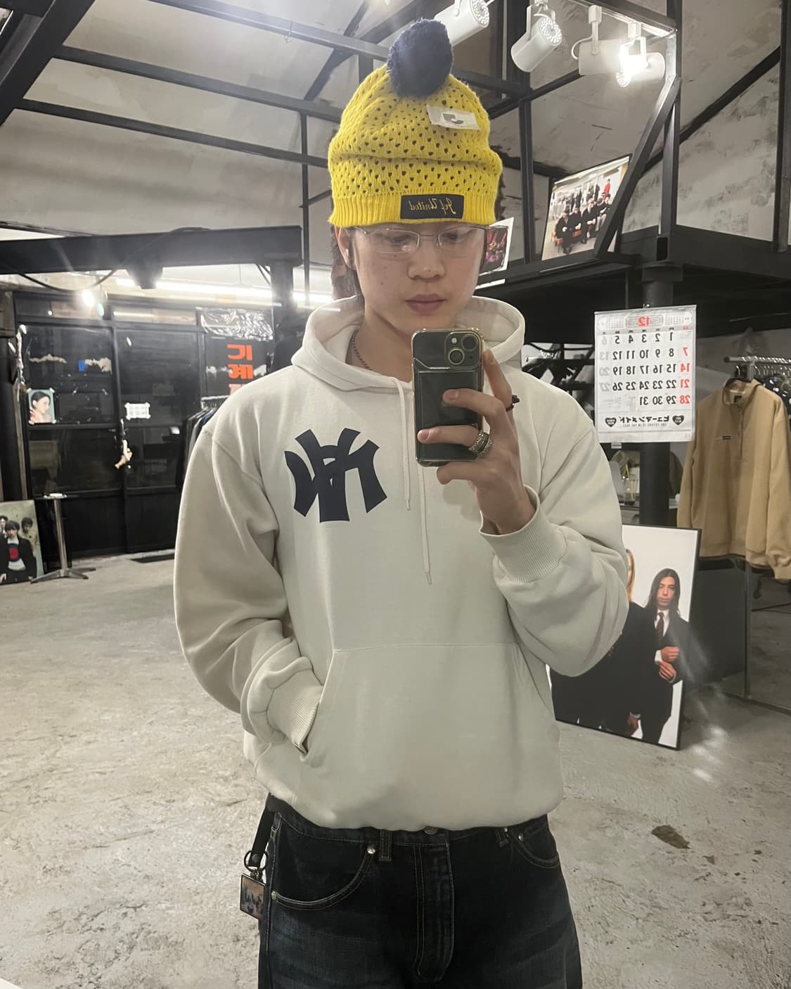 vtg pompom beanie 상품이미지2