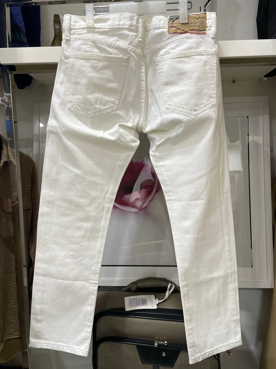 폴로랄프로렌(DS)/화이트 데미지 데님팬츠(31“) 상품이미지2