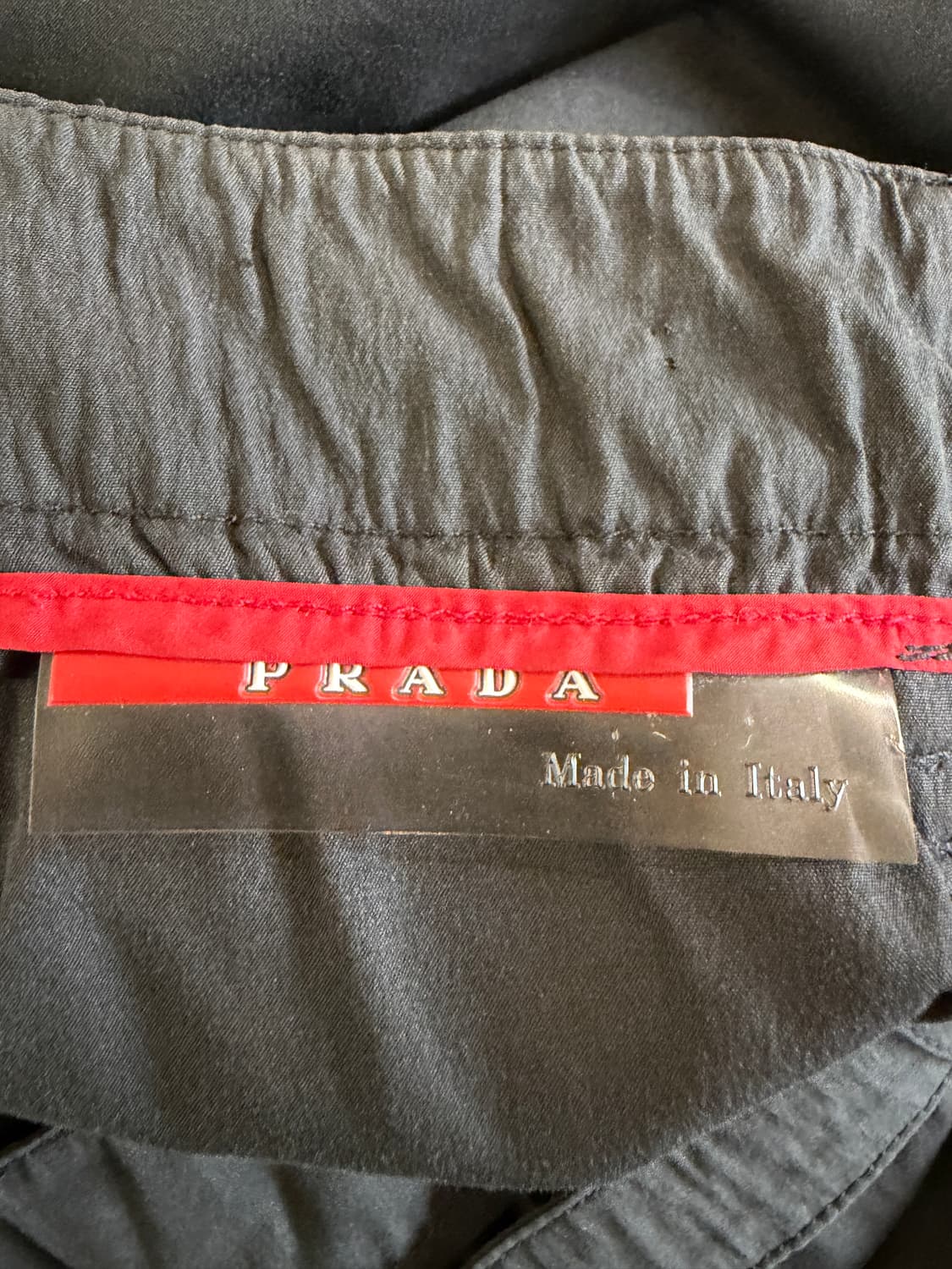 프라다 프론트 슬릿 스커트 상품이미지7