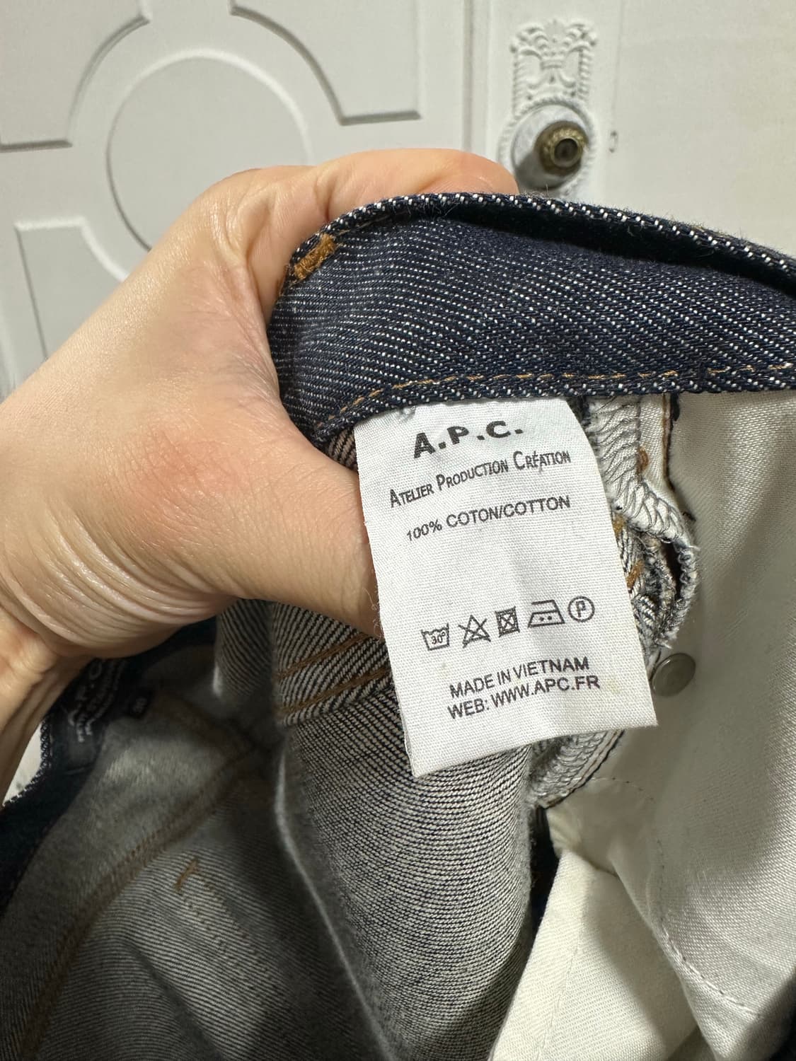 아페쎄 APC 쁘띠 스탠다드 데님 팬츠 상품이미지5