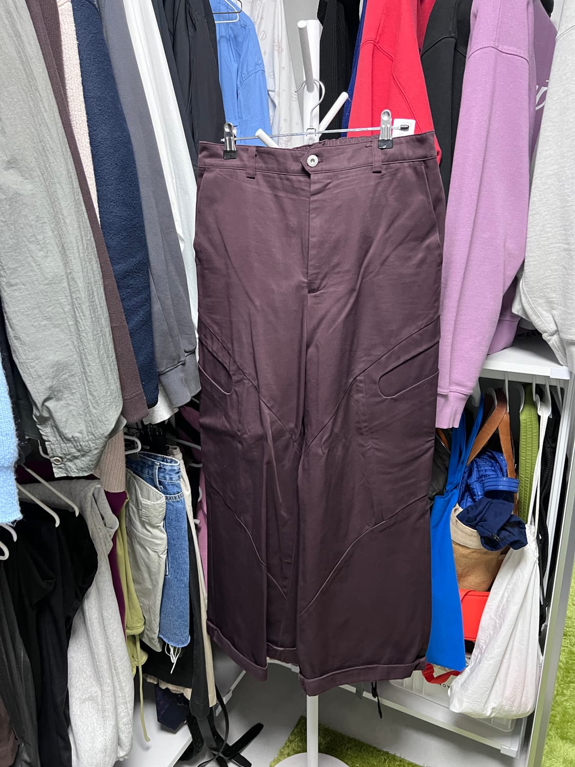 토니웩 버건디 팬츠 30  상품이미지2