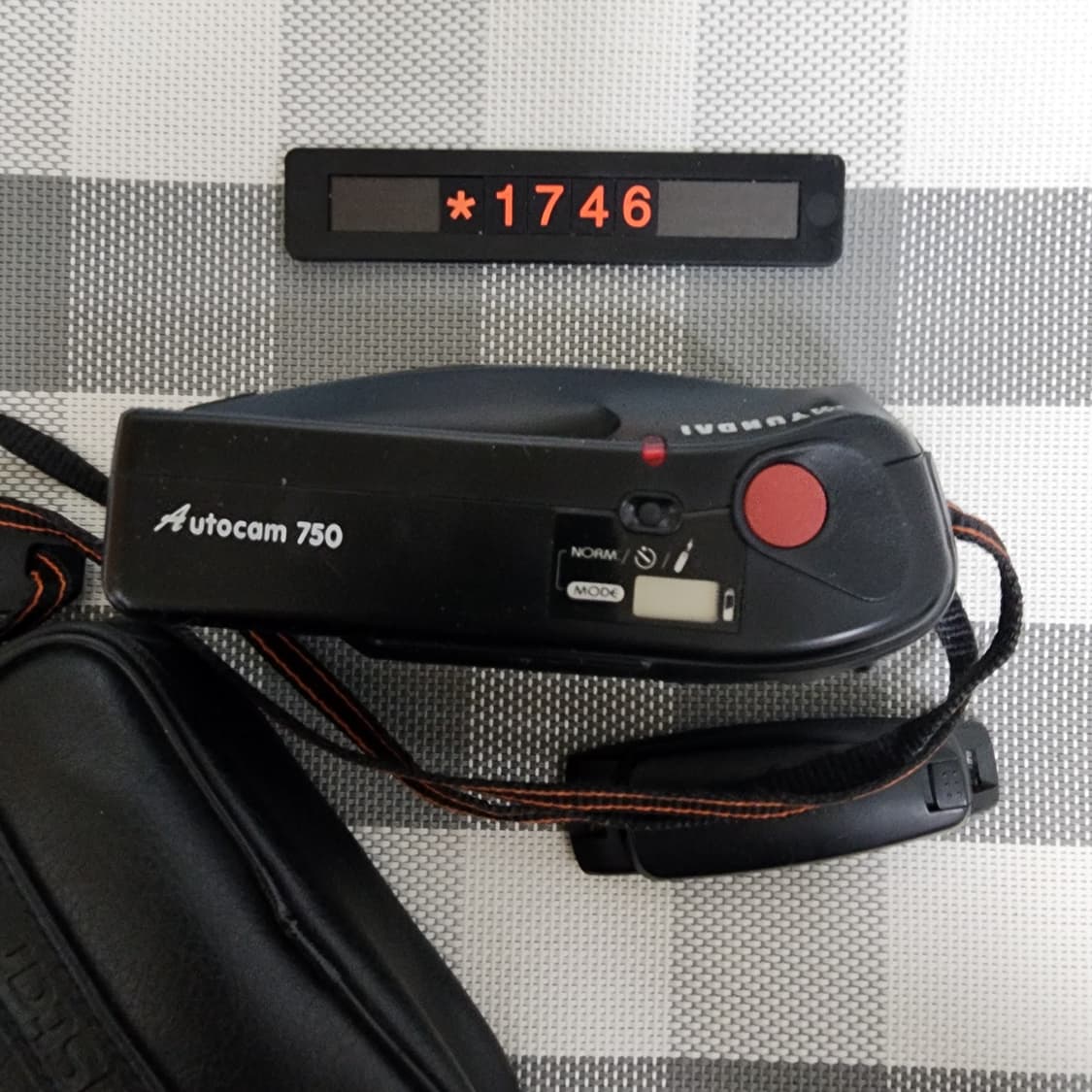 현대 오토캠 750 필름카메라 리모컨 파우치포함 상품이미지2