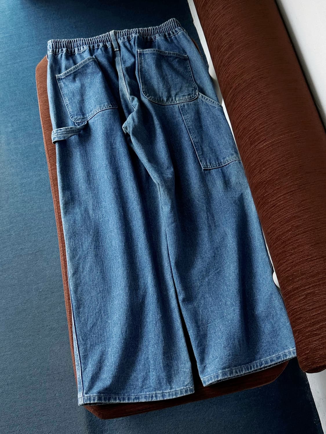 Utility design denim easy painter pants 상품이미지8