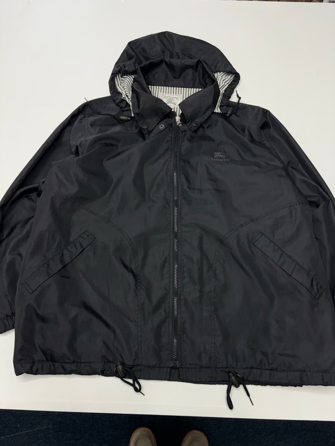 버버리 00s 쉐도우 로고 후디 윈드자켓 상품이미지2