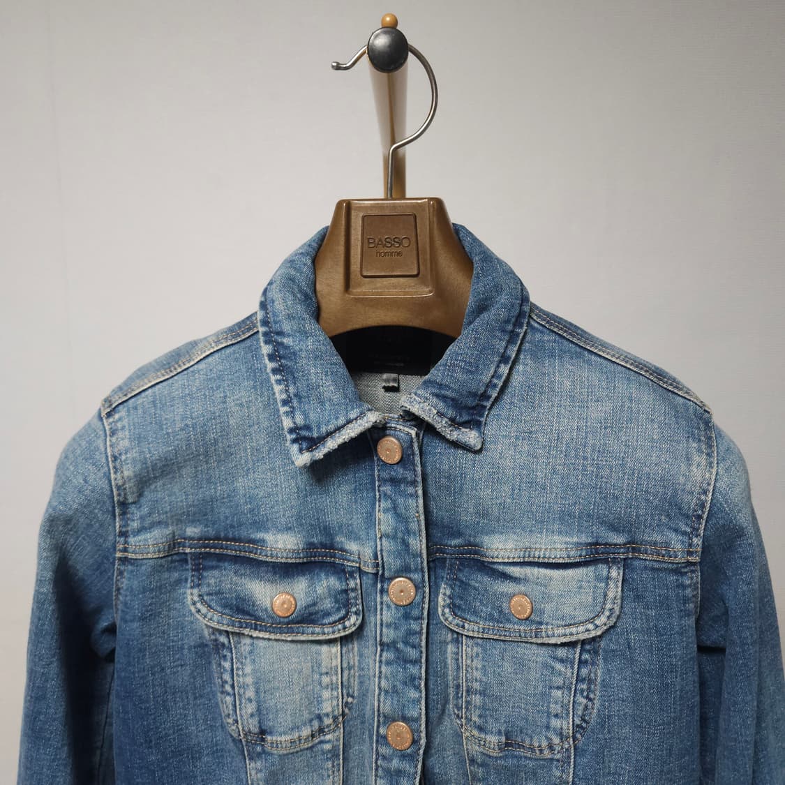 M ) 자라 여성 워싱 청자켓 상품이미지2