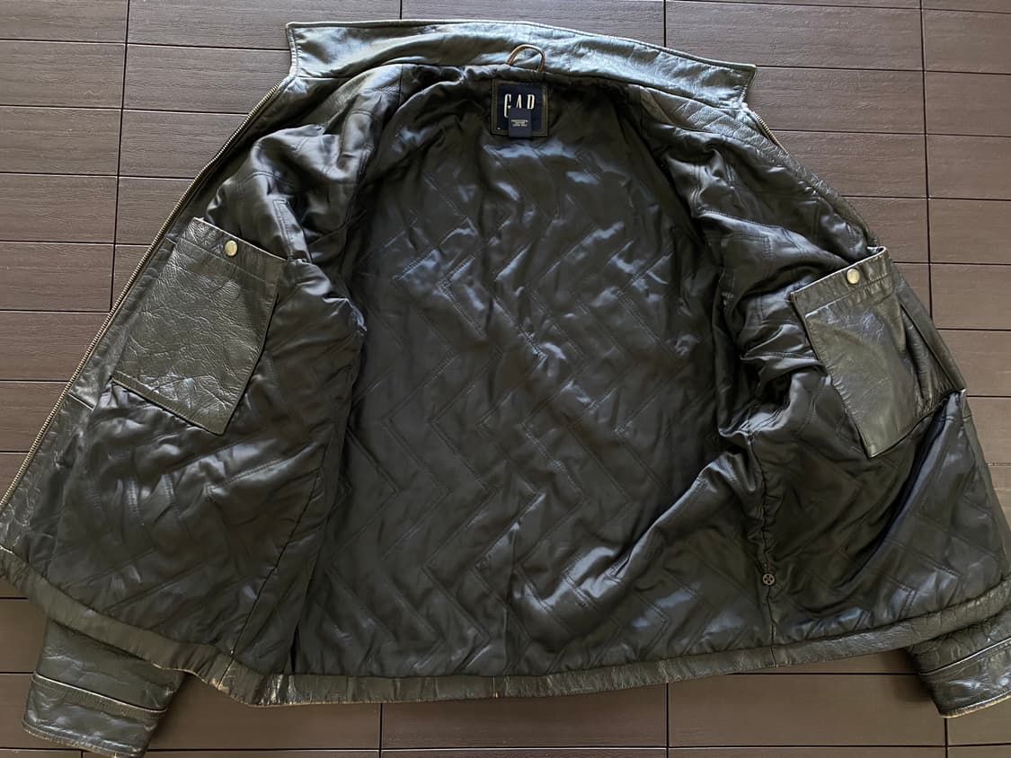 (L) 올드갭 레더 자켓 상품이미지7