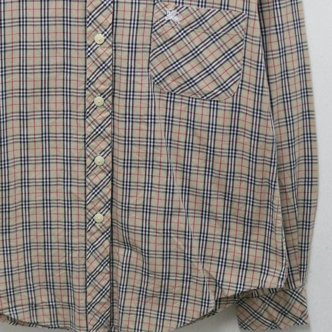 버버리 체크 셔츠 65124 상품이미지4