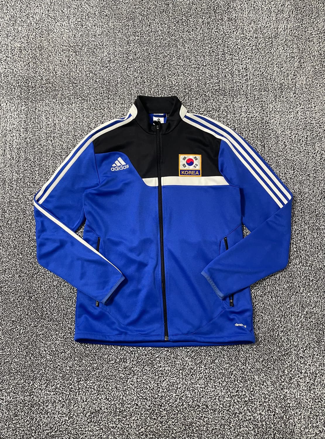 빈티지9. 아디다스 KOREA 한국 국대 져지 트랙탑 블루 상품이미지1