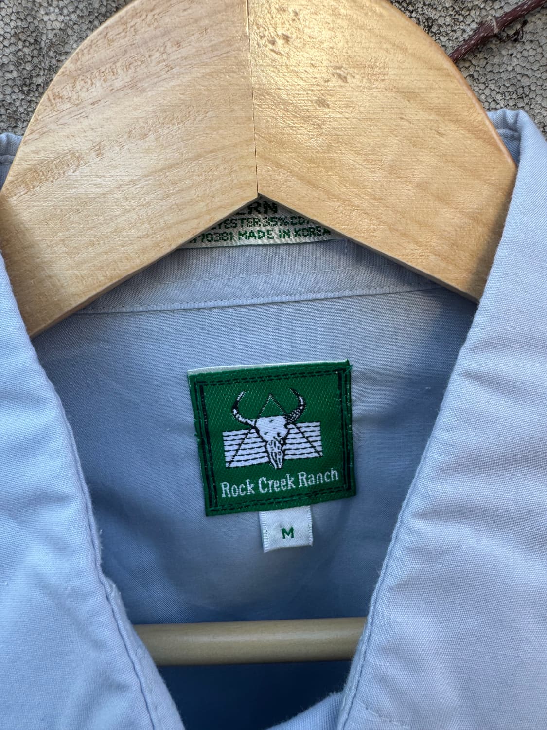 80~90s rock creek ranch 빈티지 자수 웨스턴 셔츠 상품이미지5