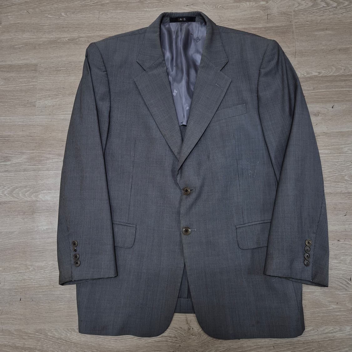 닥스 런던 울마크 모직 스트라이프 블레이저 정장자켓 97-88-170 상품이미지1