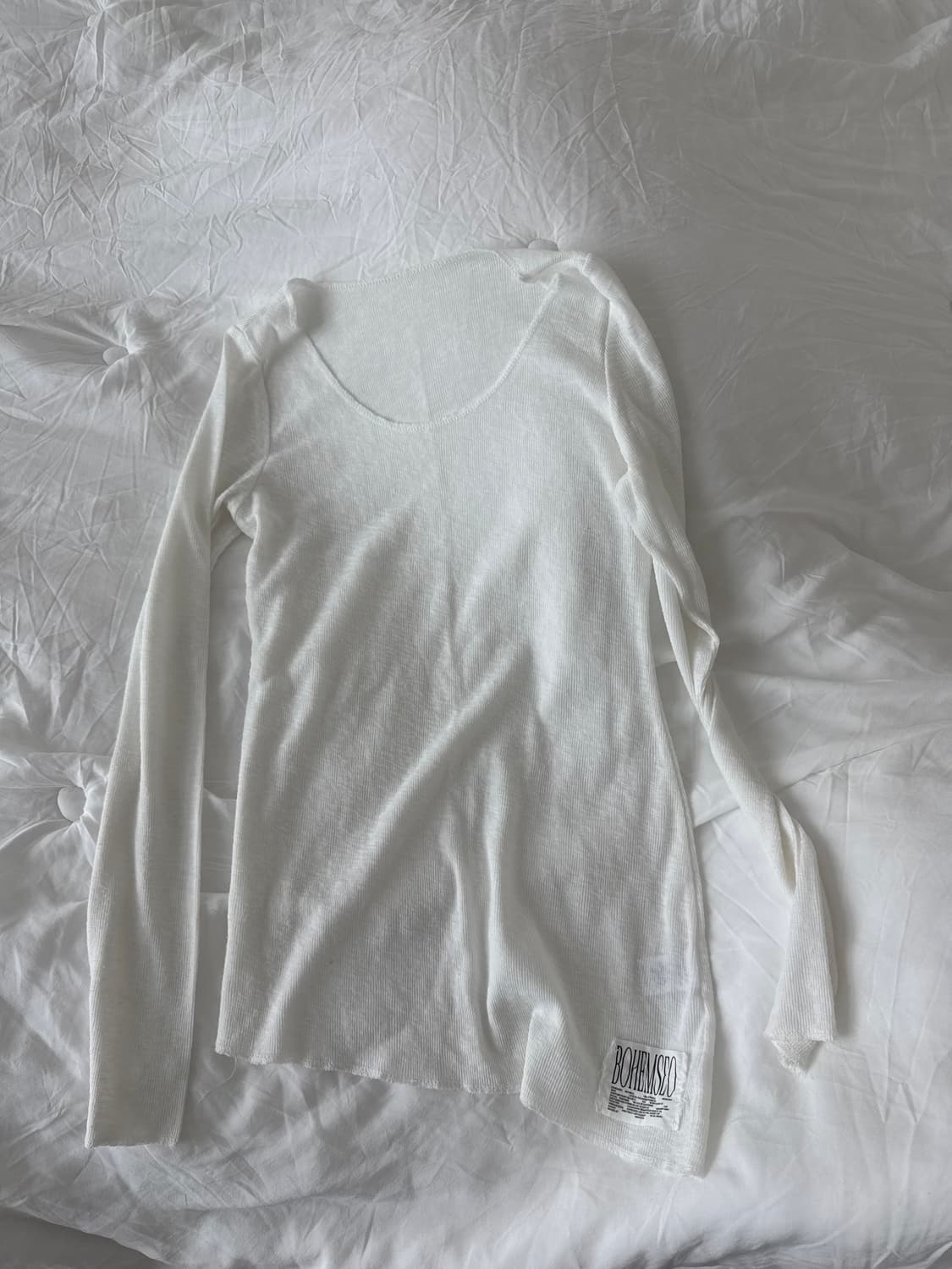 보헤미안 언발 티? 상품이미지1