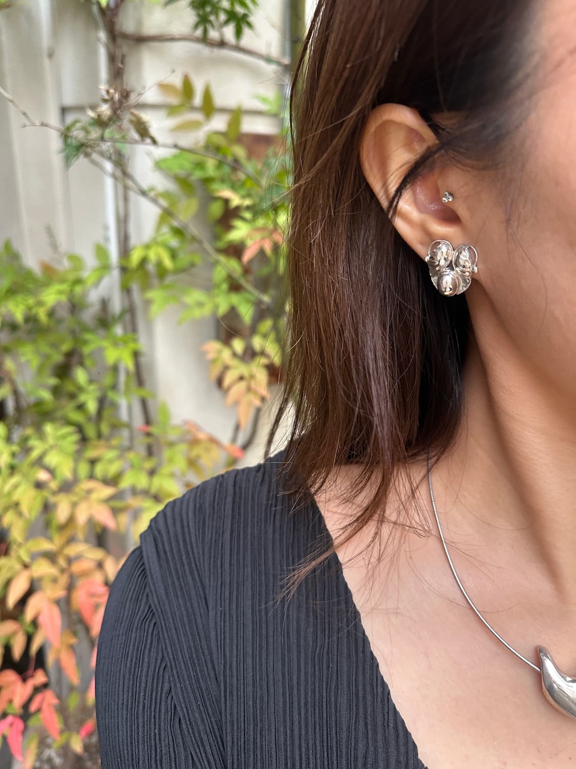 Georg Jensen Vintage Silver Clip Earring 상품이미지7