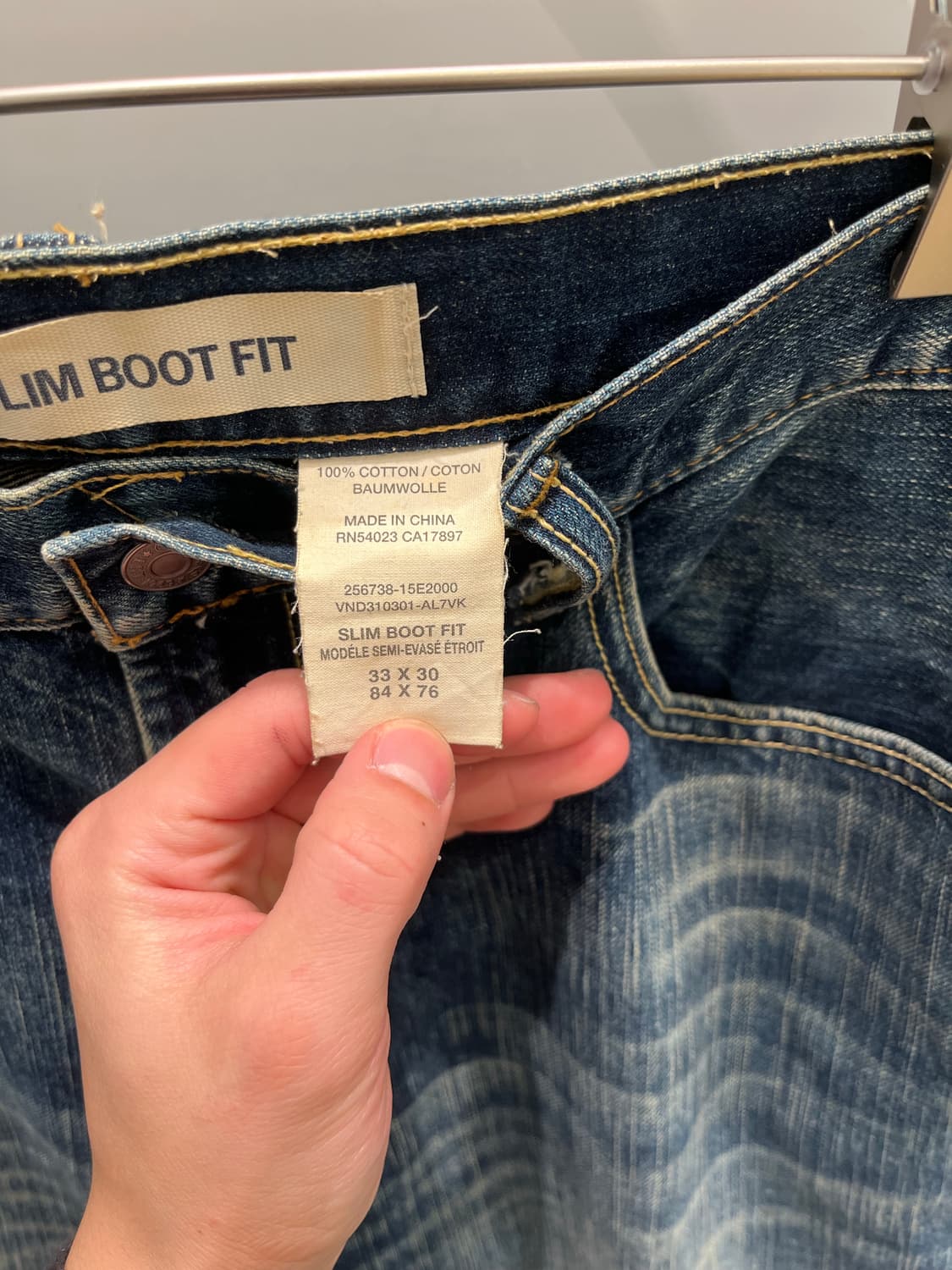 00s GAP SLIM BOOT FIT Denim 상품이미지6