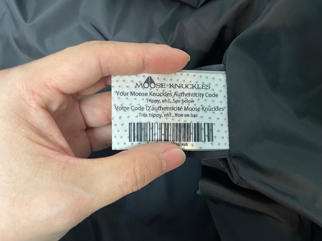 새상품급] L 무스너클 쓰리쿼터 패딩 블랙퍼 상품이미지6