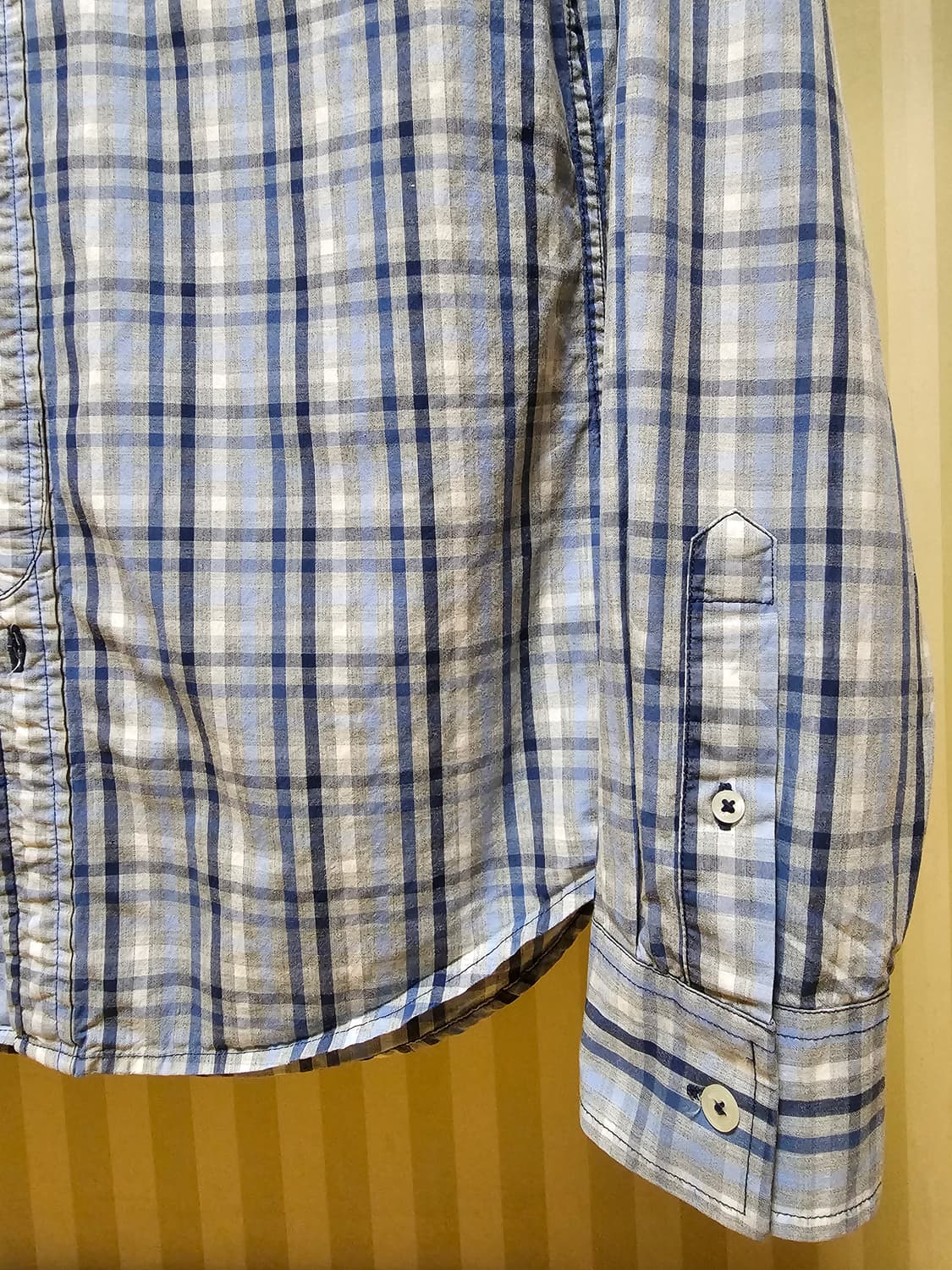 아르마니 셔츠 코튼 M 상품이미지6