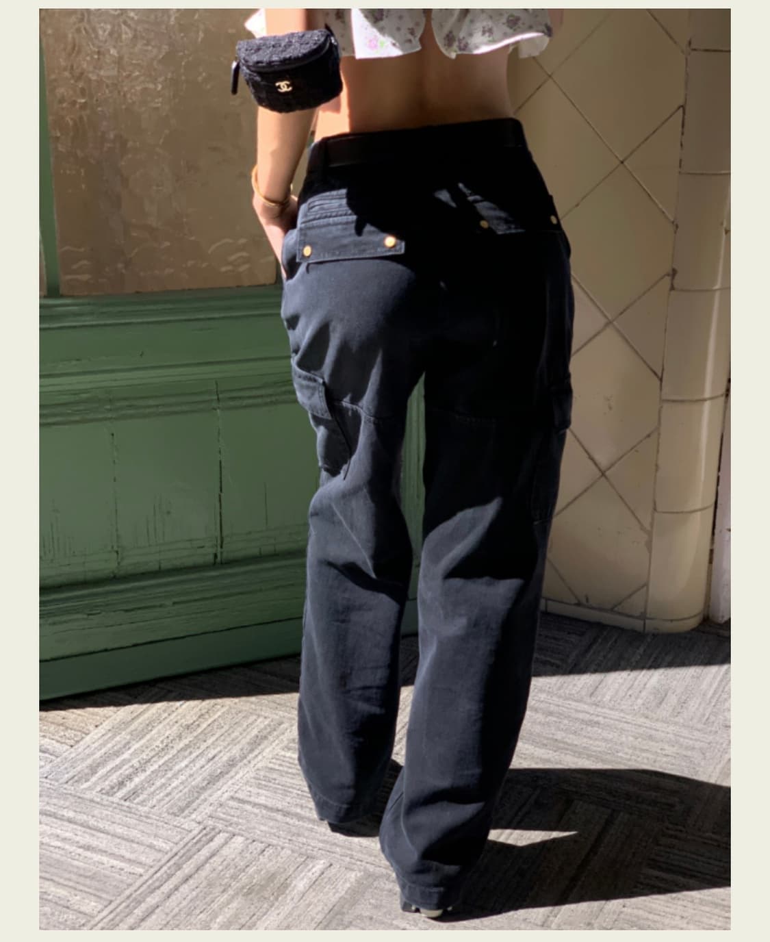 미개봉 seooocookie 서쿠키 어반 워싱 카고 팬츠 상품이미지3