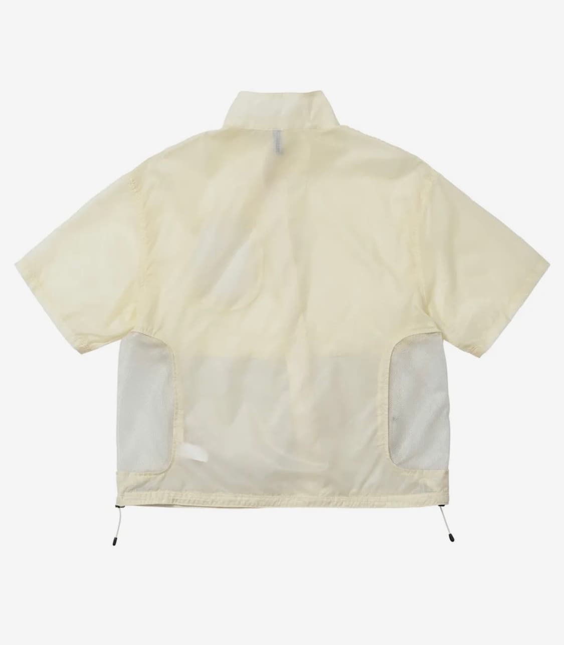 웰빙 익스프레스 Meshhole Nylon Zip Up Ivory 상품이미지2