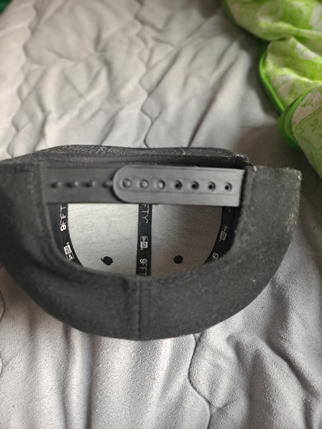 뉴에라 9FIFTY 검정색 모자 상품이미지3