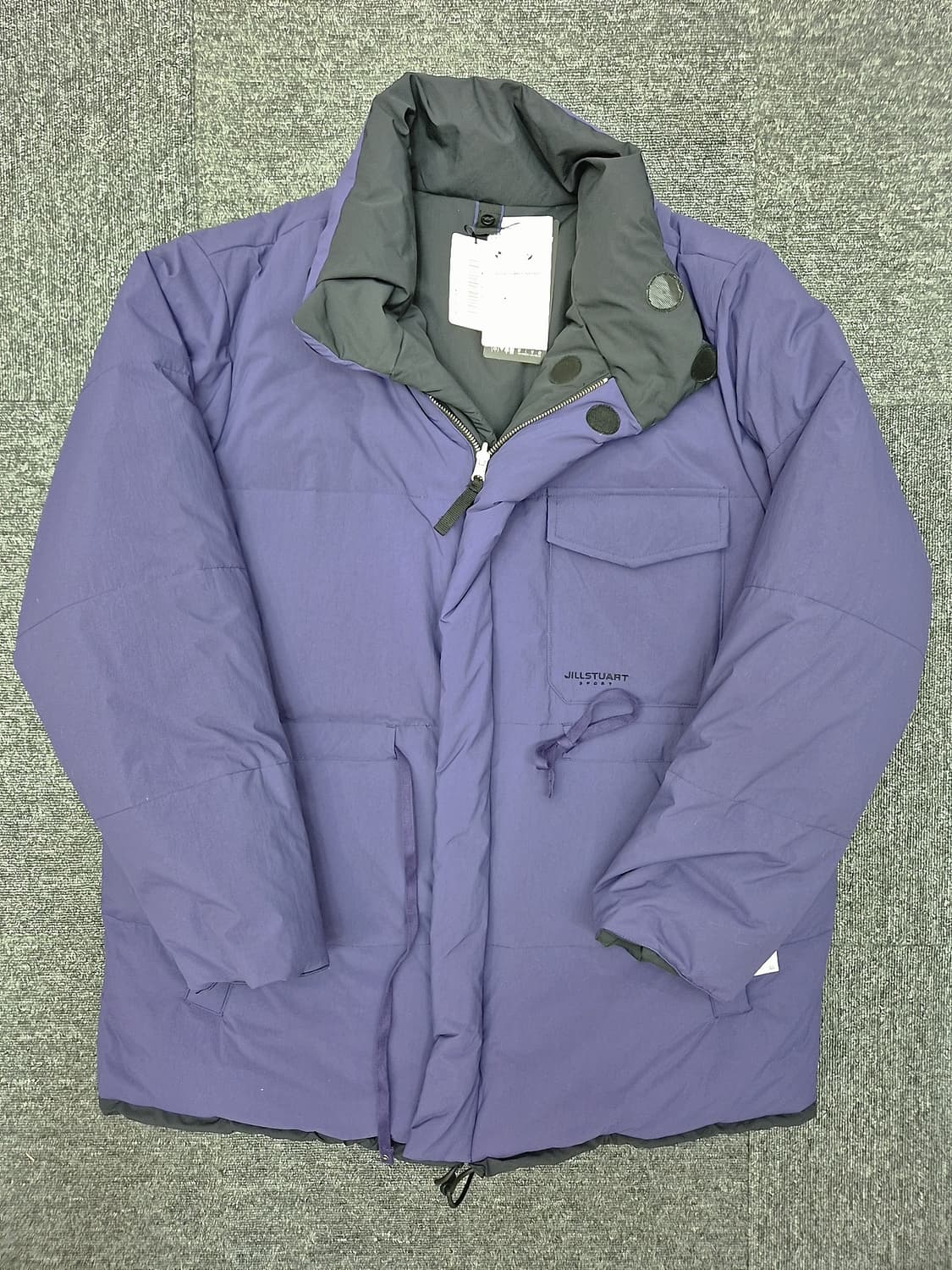 [105]<질스튜어트> 리버서블 퍼플블랙 다운패딩 상품이미지1