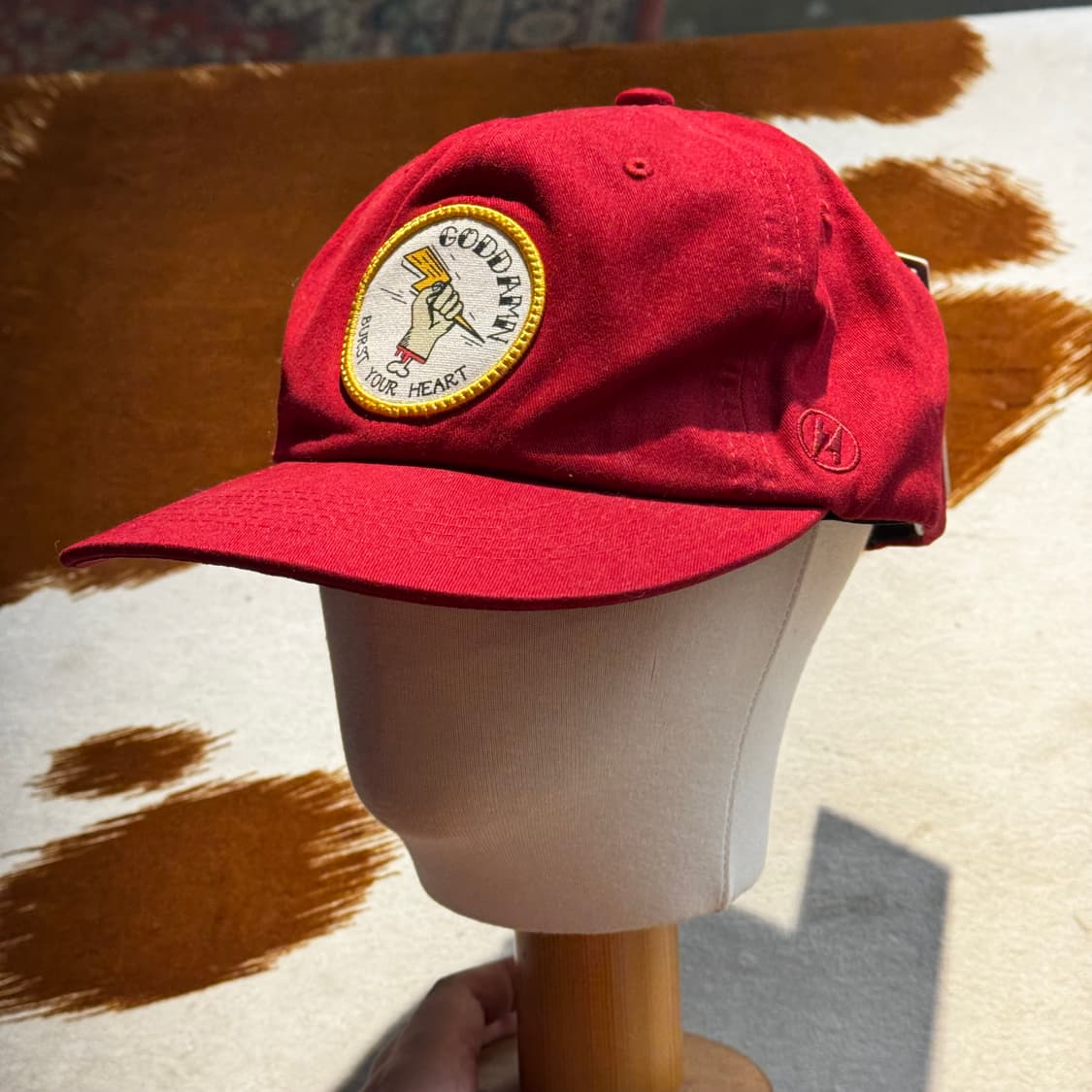 Elstinko 레더 스트랩 캡 (OS) 새상품 상품이미지1