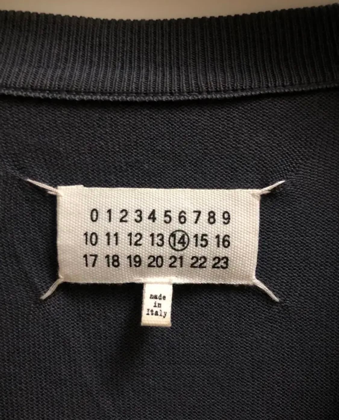 마르지엘라 엘보우 패치 가디건 차콜 상품이미지5