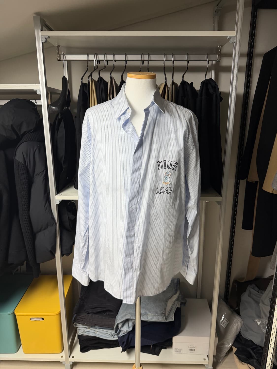 디올 패치셔츠 44 (남성 100-105) 상품이미지1