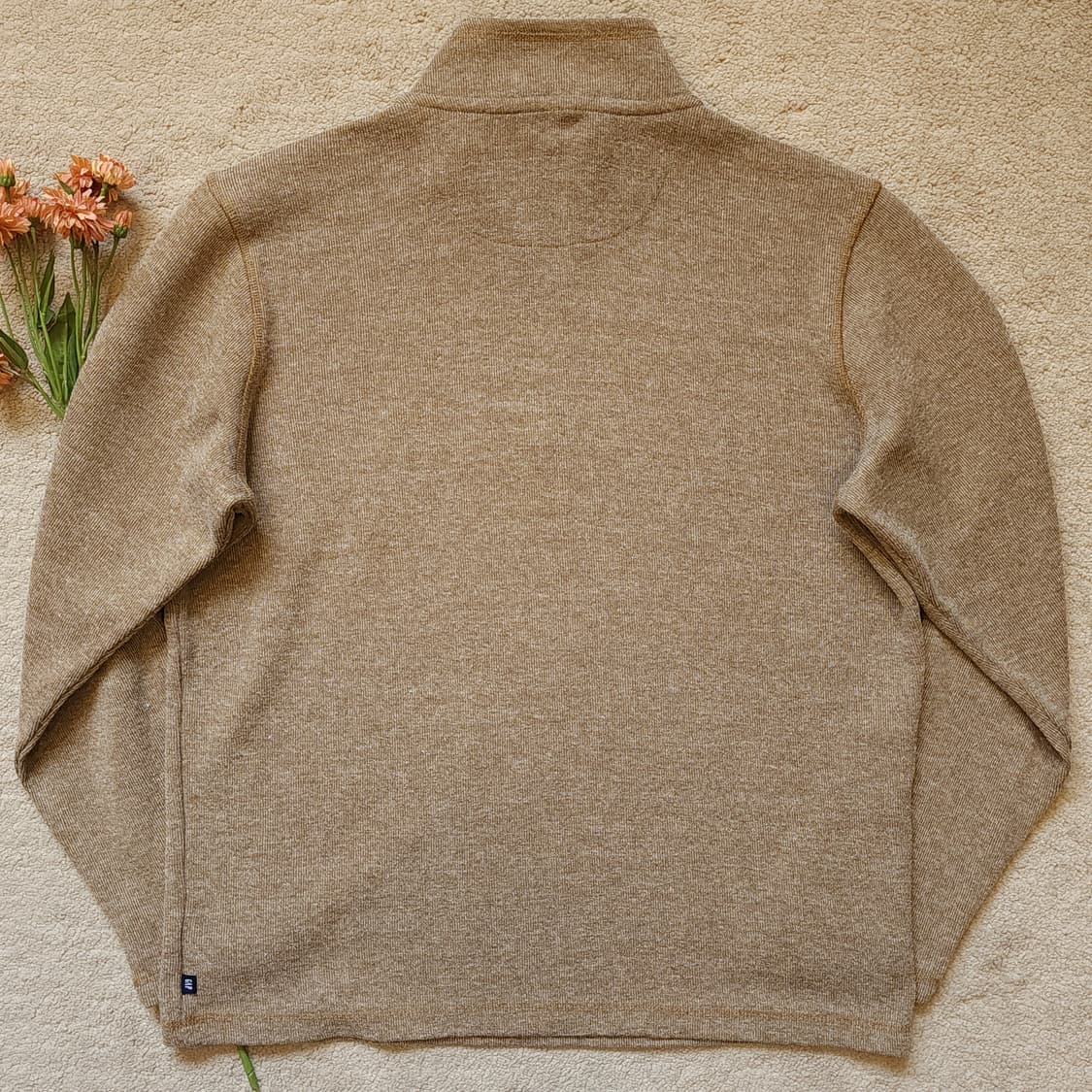 90s 올드갭 하프집업 풀오버 코튼니트 L 상품이미지3
