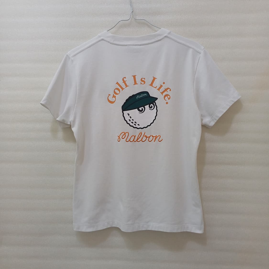 국내 말본 골프 면 라운드 반팔 티 여성 M ~ 슬림핏 L 흰색 사랑봉봉 상품이미지2