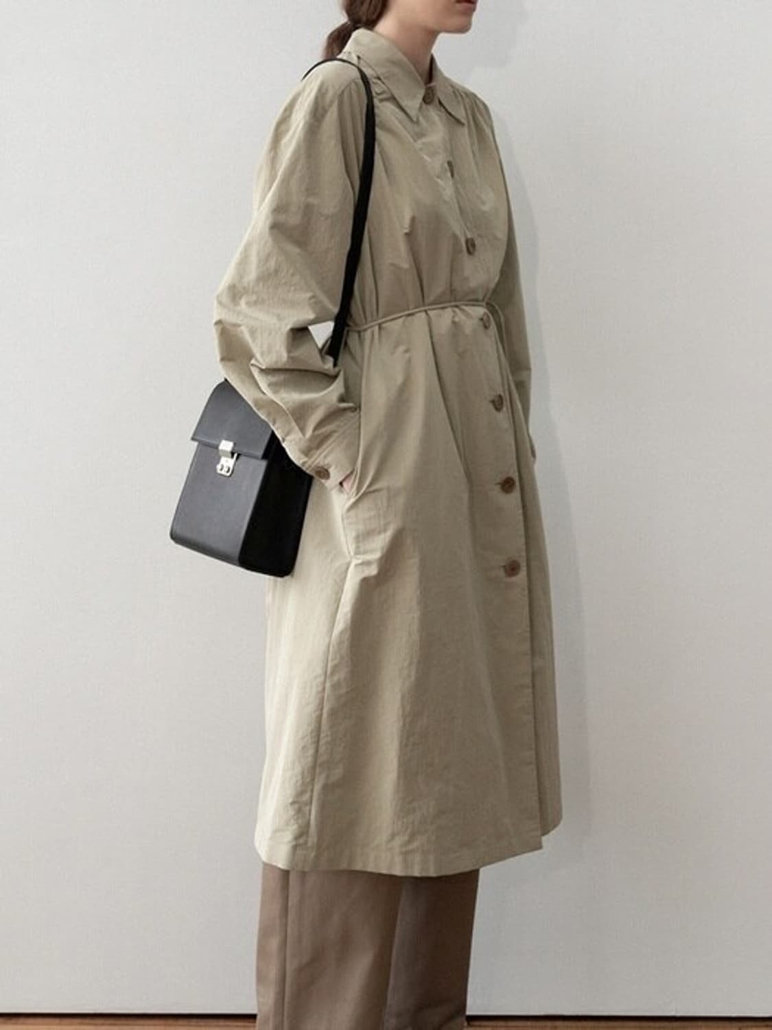아모멘토  amomento double layer dress coat 상품이미지3