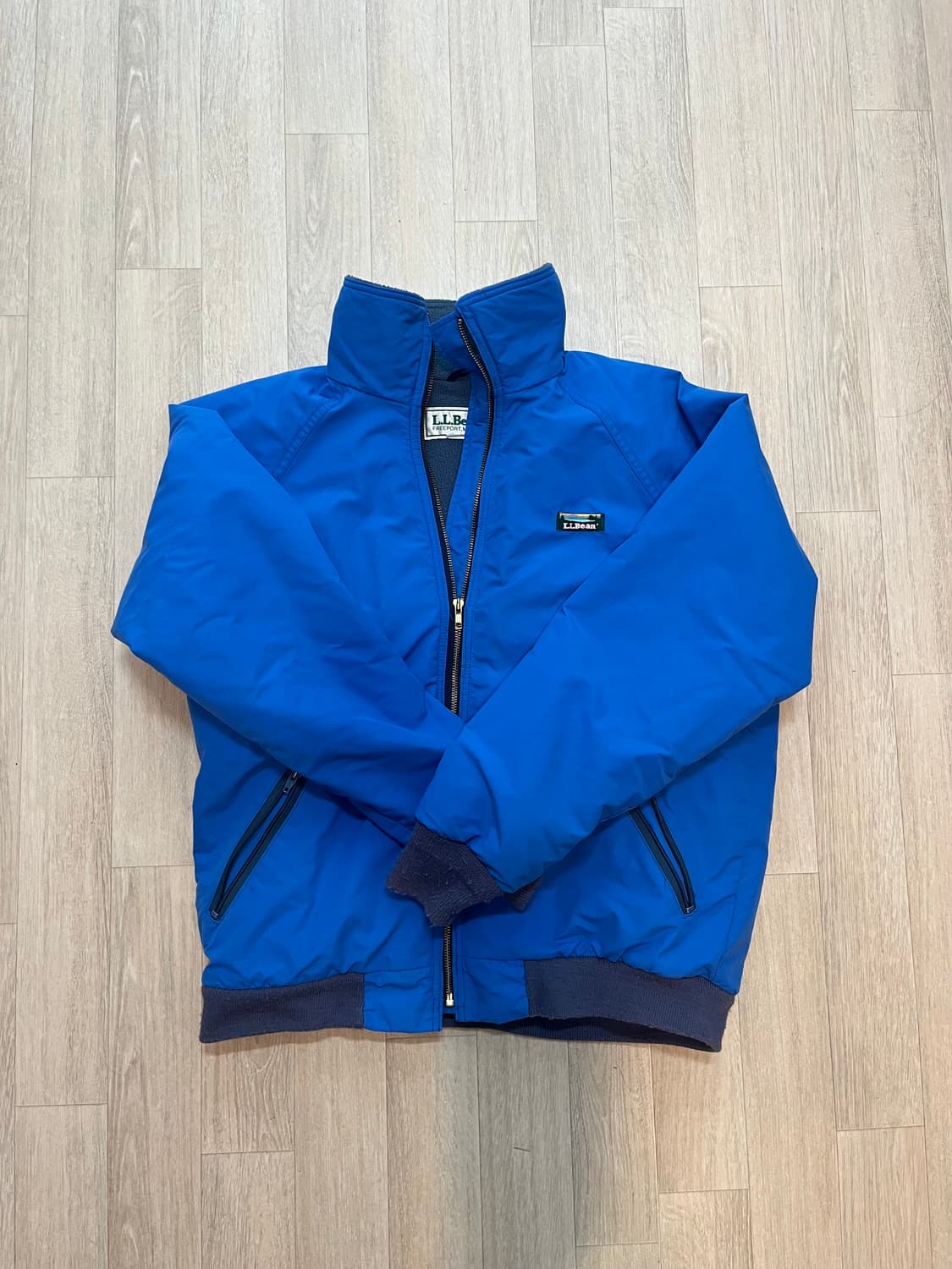 90’s 엘엘빈 웜업 후리스 자켓 상품이미지1