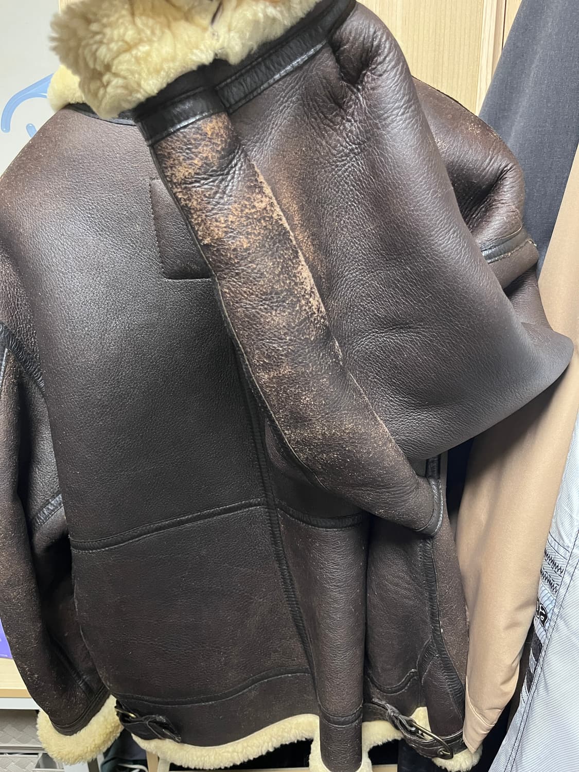 B-3 리얼 무스탕 상품이미지5