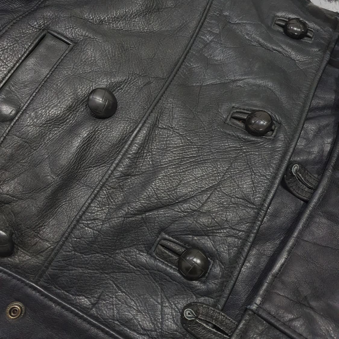 스웨덴 군 모터사이클 자켓 가죽 버전 (100~105) 상품이미지5