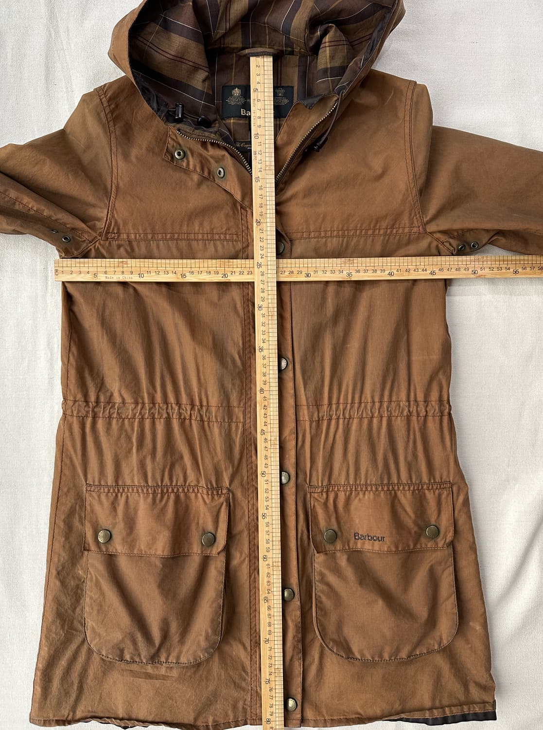 바버 여성 클래식 더럼 왁스 자켓 브라운 10 상품이미지10