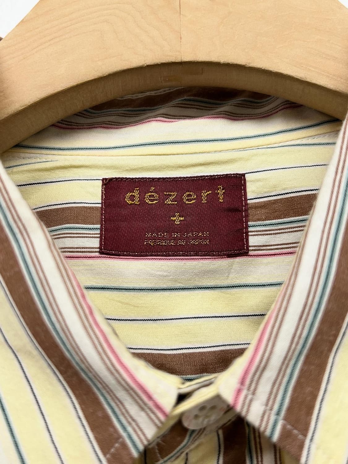Dezert 데저트 스트라이프 긴팔 셔츠  상품이미지3