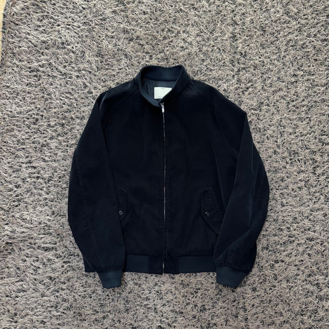 포터리 코듀로이 해링턴 자켓 네이비 4 사이즈 상품이미지1