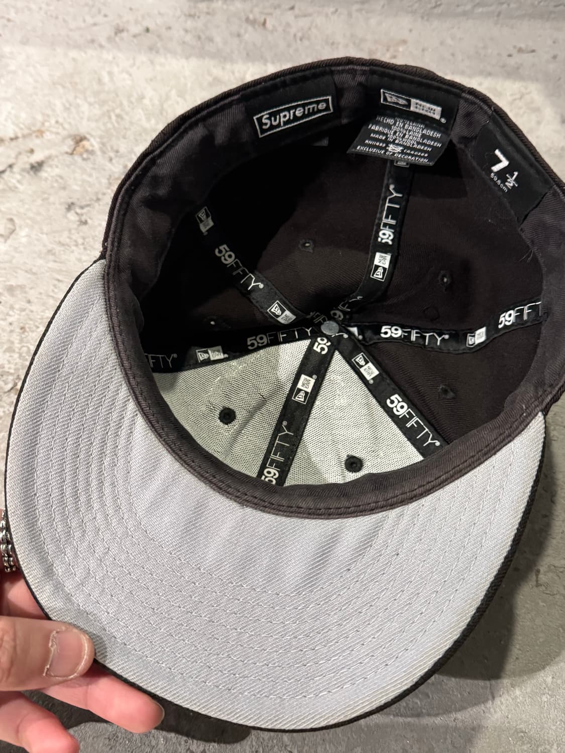 슈프림 클래식 스크립트 뉴에라 캡  상품이미지7