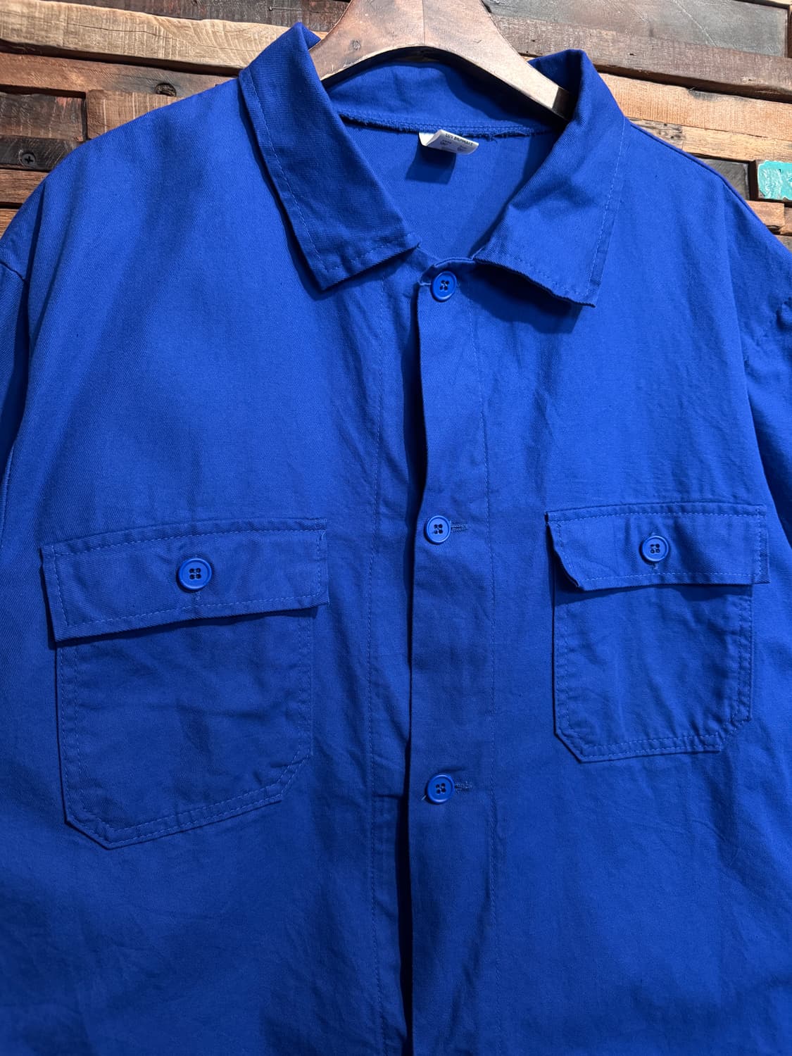 vintage french work Jacket shirt 상품이미지4