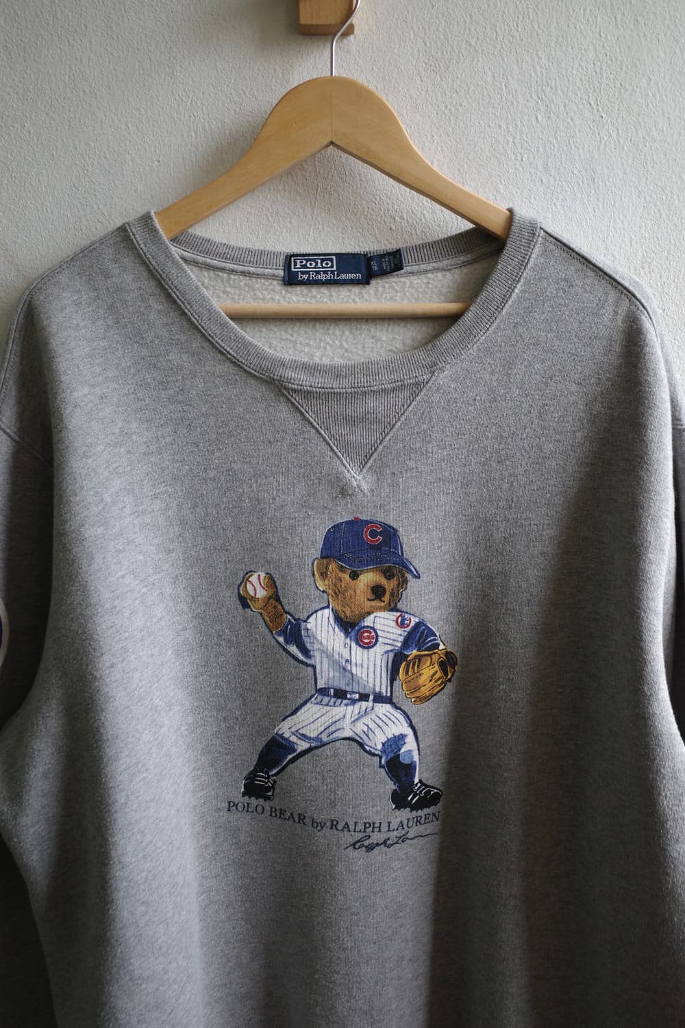 폴로 x MLB 협업 시카고 컵스 스웻셔츠 상품이미지2