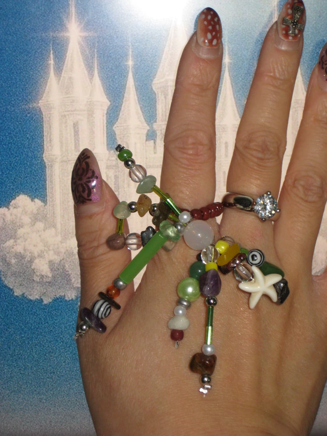 tree green ribbon ring 트리 그린 리본 링 반지  상품이미지9