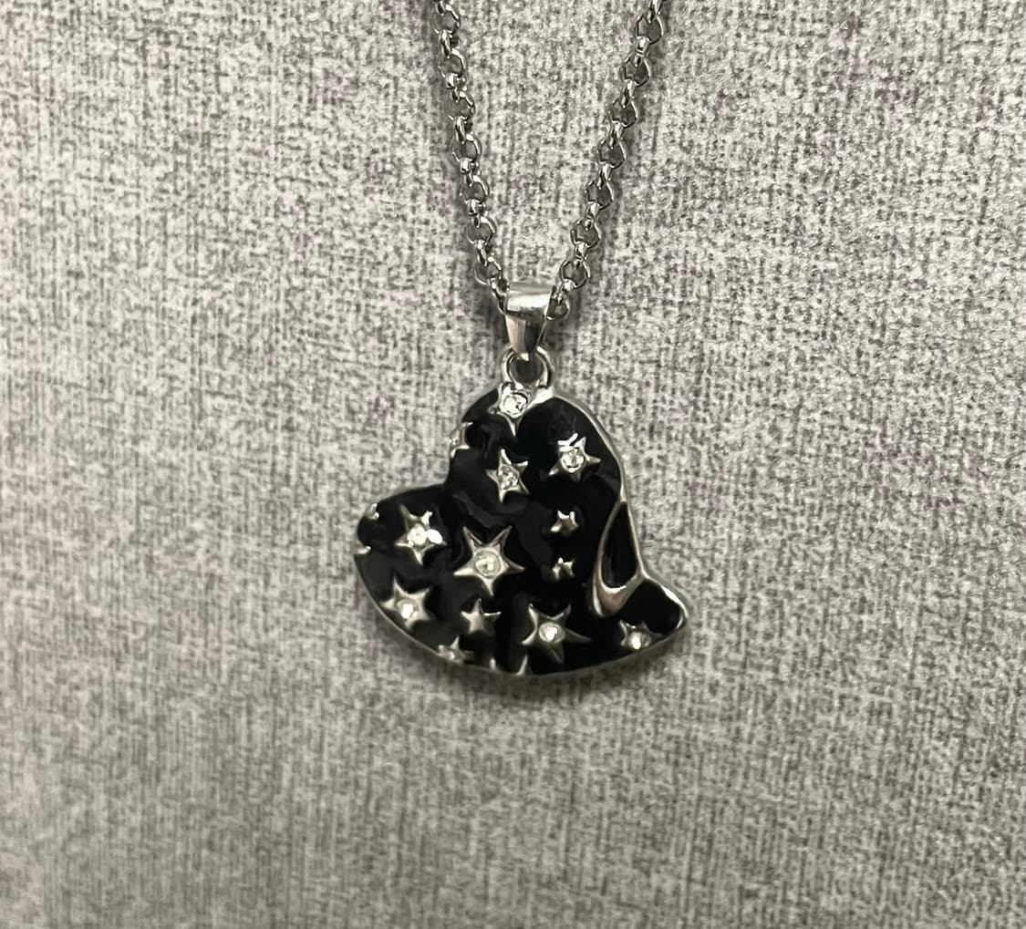 비비안웨스트우드 하트 orb 펜던트 목걸이 네크리스 상품이미지2