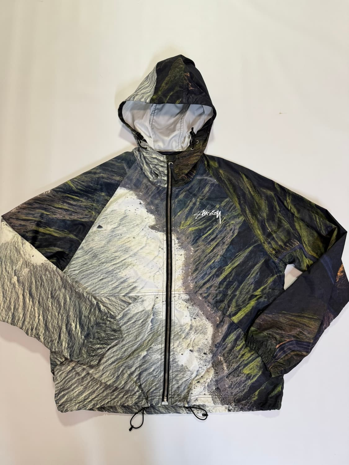 스투시 코스트라인 비치쉘 자켓(M사이즈) 상품이미지1