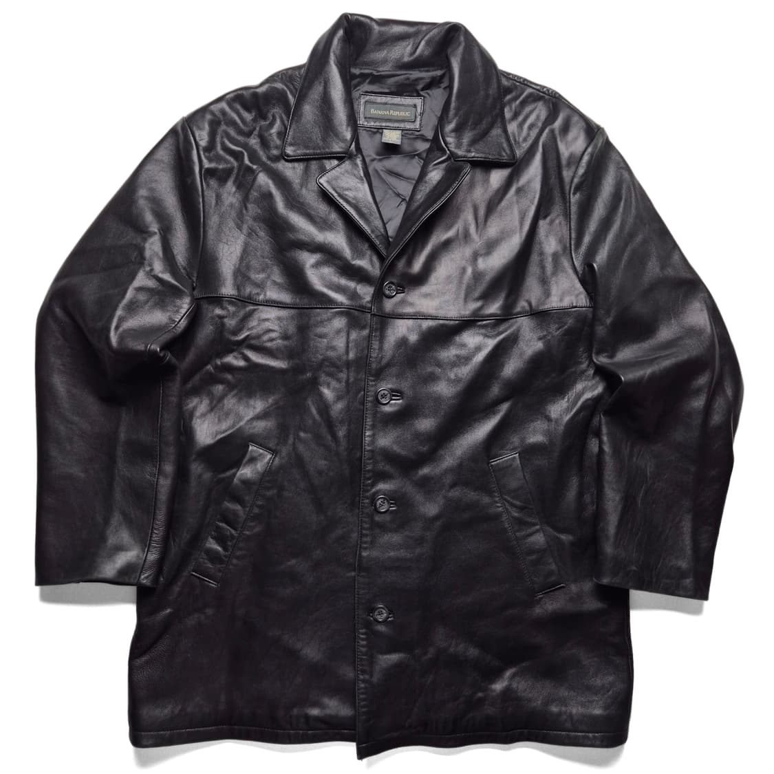 [L] 올드 바나나리퍼블릭 레더 카코트 상품이미지2