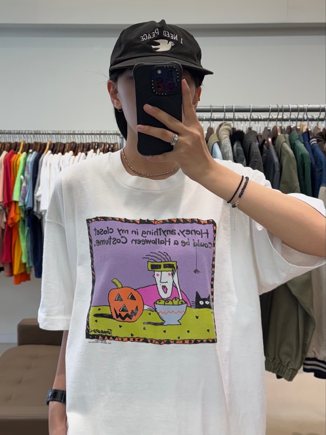 프룻 오브 더 룸 빈티지 할로윈 티셔츠 상품이미지8