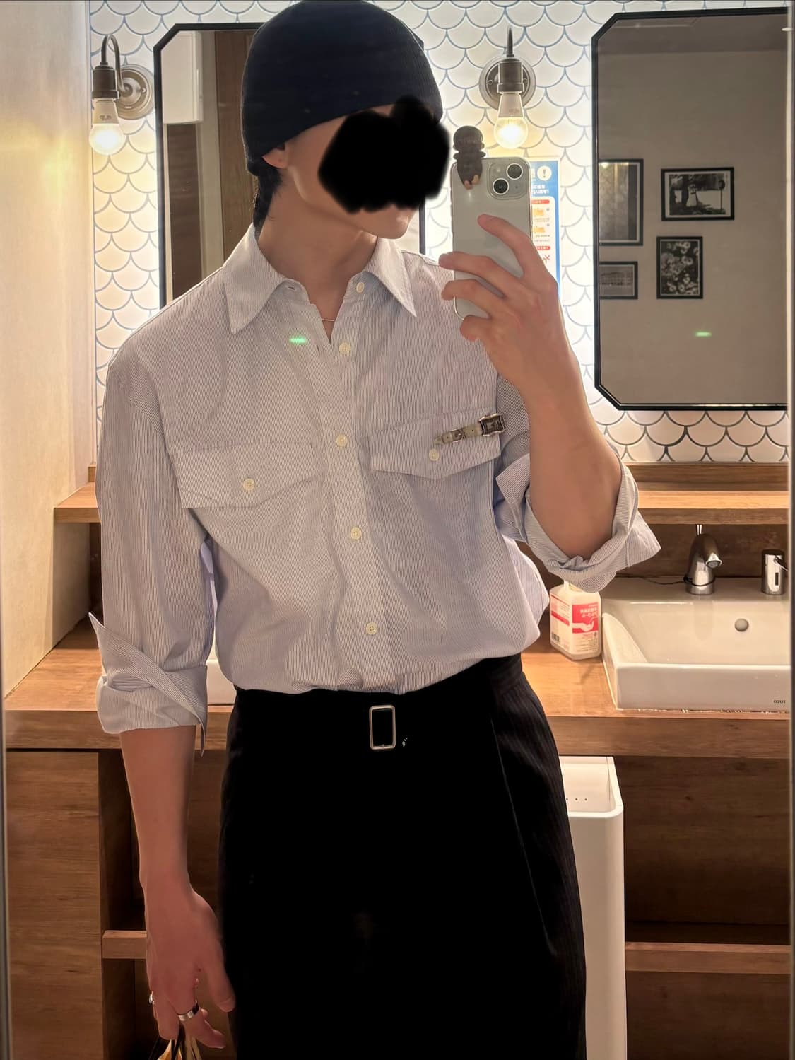 웨이비니스 투 포켓 셔츠 상품이미지5