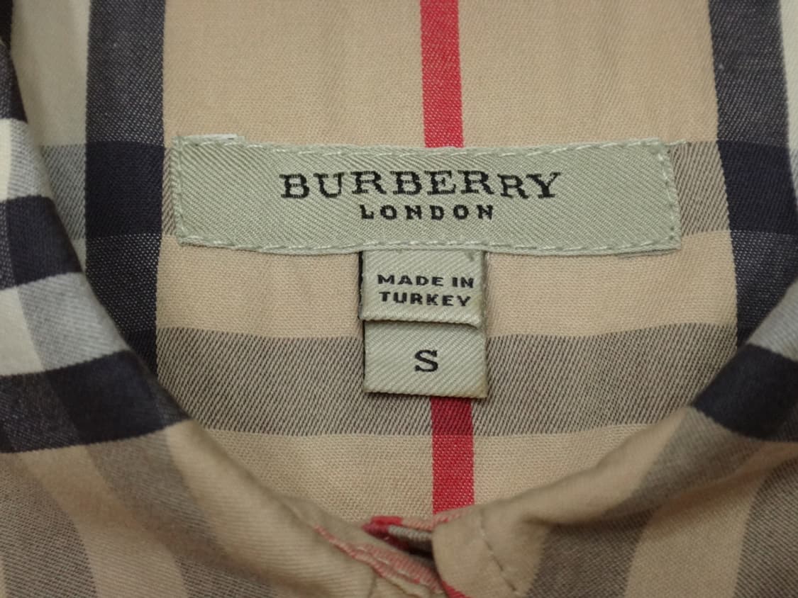 (S사이즈) burberry 버버리 런던 여성 체크 셔츠 상품이미지6